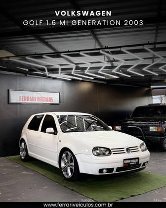 VOLKSWAGEN GOLF 1.6 MI GENERATION 8V GASOLINA 4P MANUAL VOLKSWAGEN GOLF 1.6 MI GENERATION 8V GASOLINA 4P MANUAL